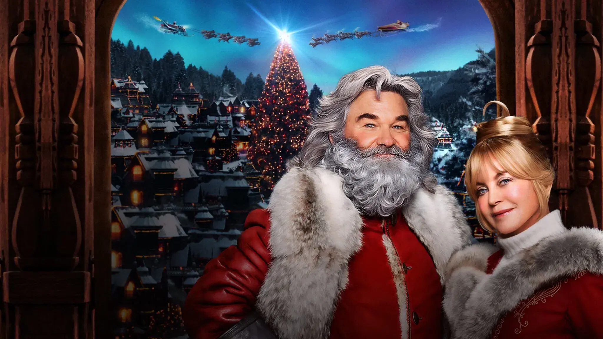 The Christmas Chronicles: Part Two backdrop