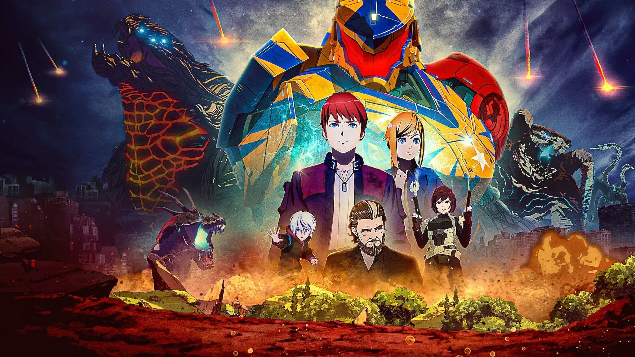 Pacific Rim: The Black backdrop