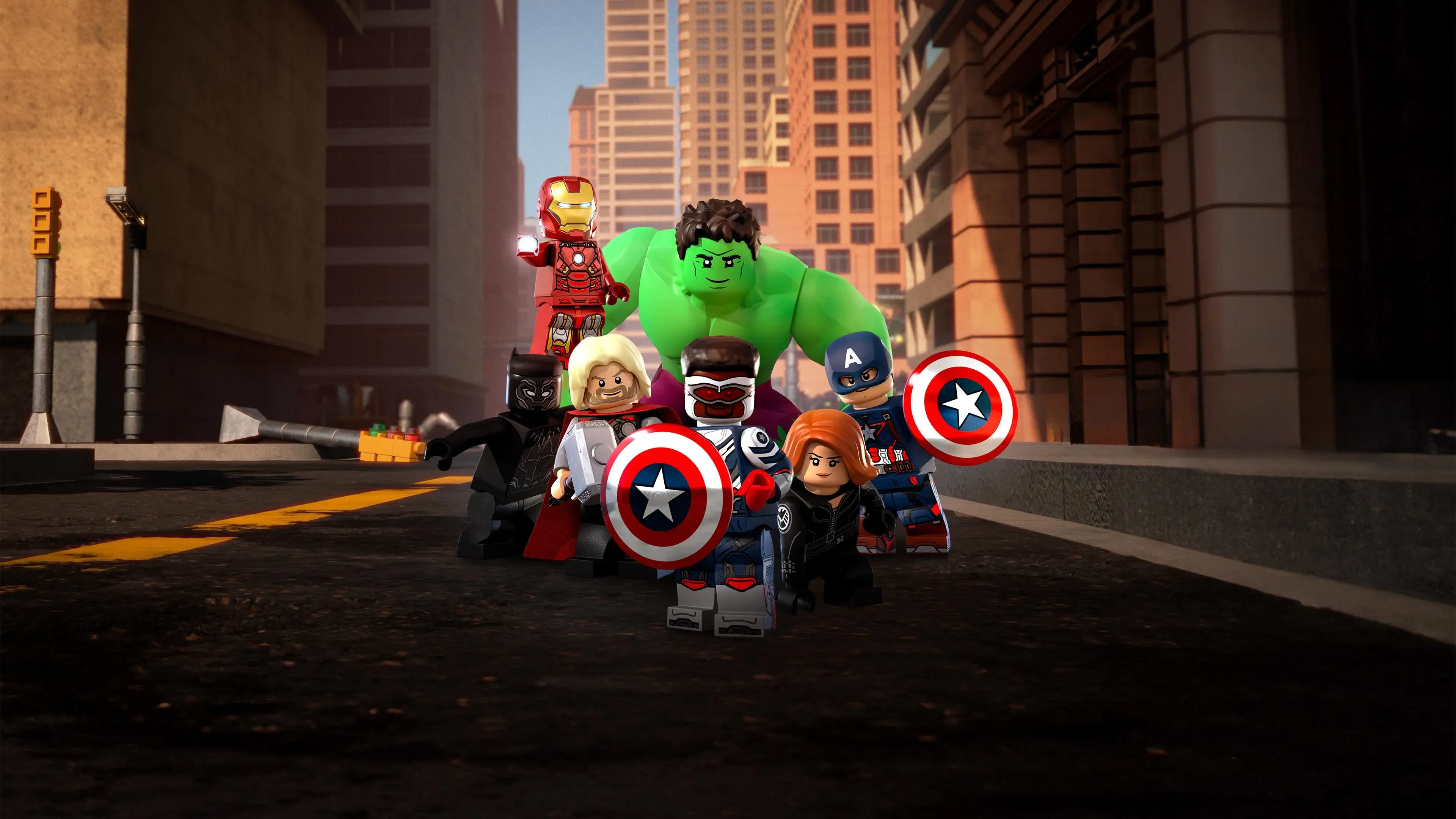 LEGO Marvel Avengers: Code Red backdrop