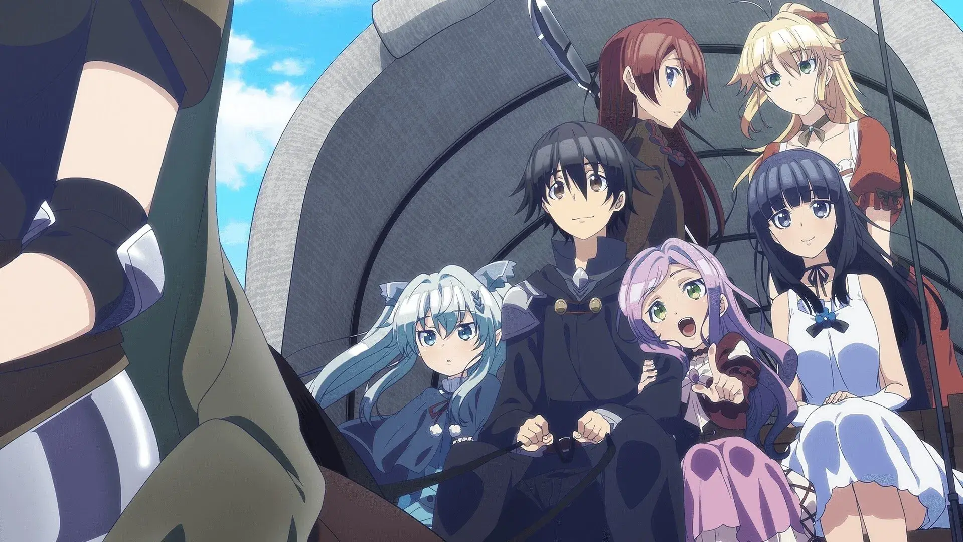 Death March to the Parallel World Rhapsody backdrop