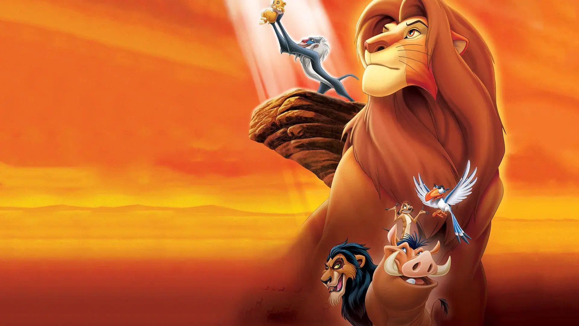 The Lion King backdrop