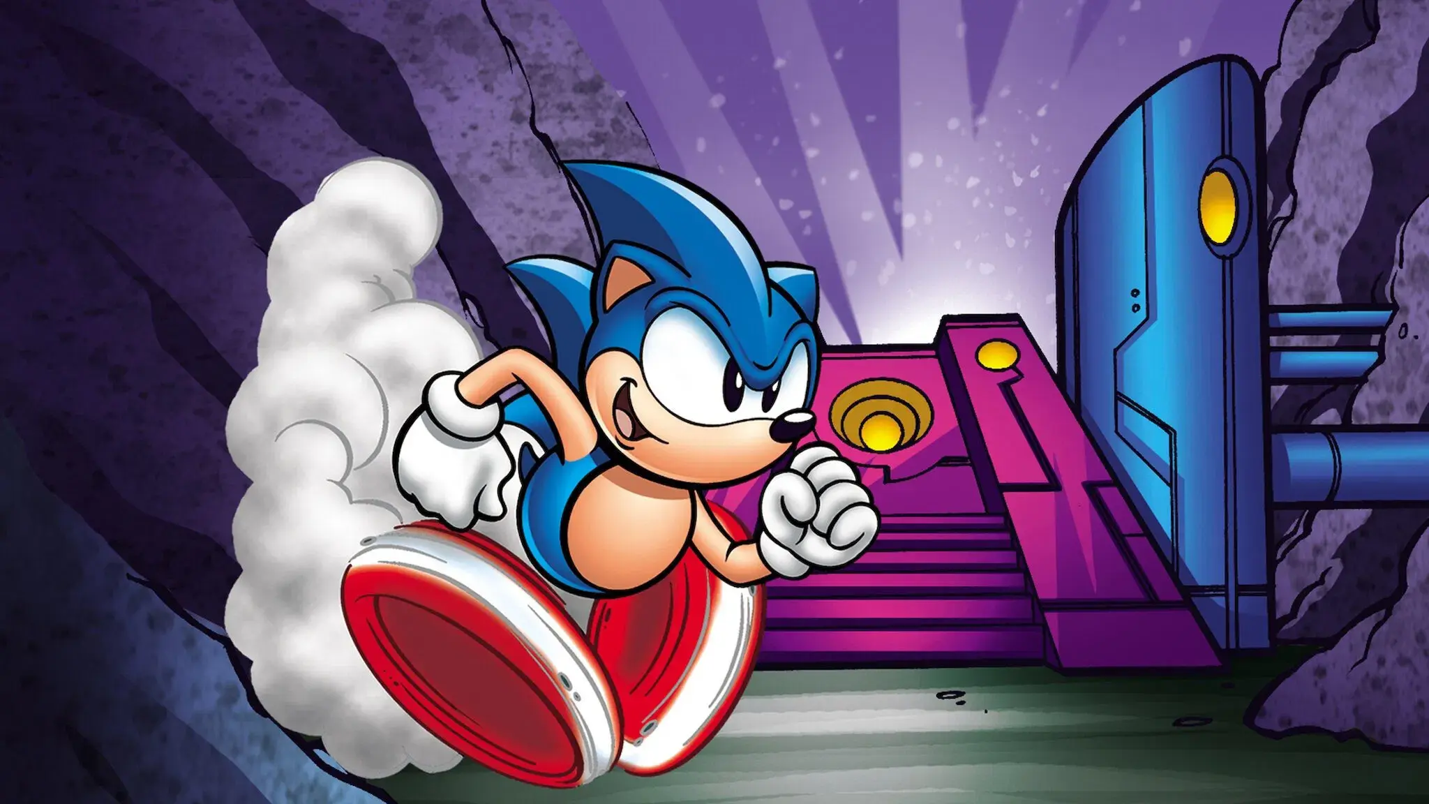 Adventures of Sonic the Hedgehog backdrop