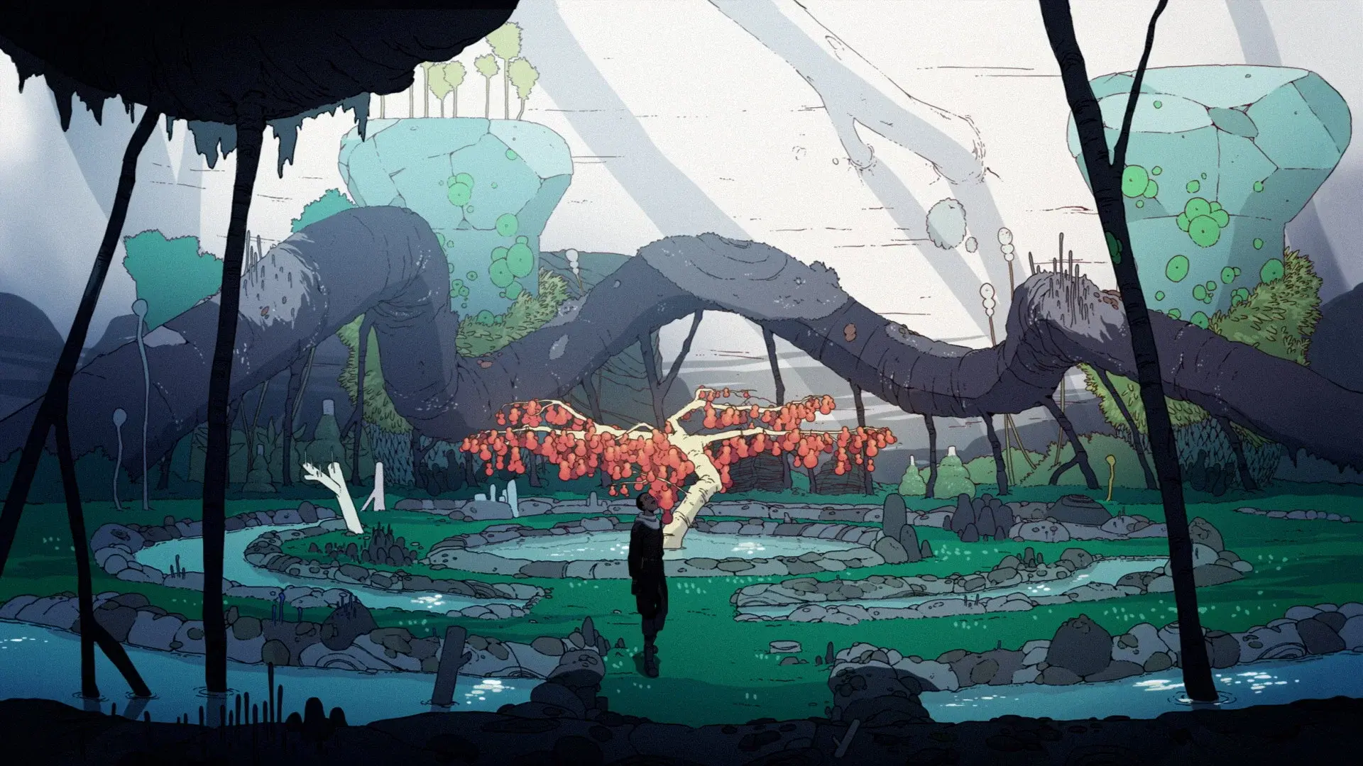 Scavengers Reign backdrop