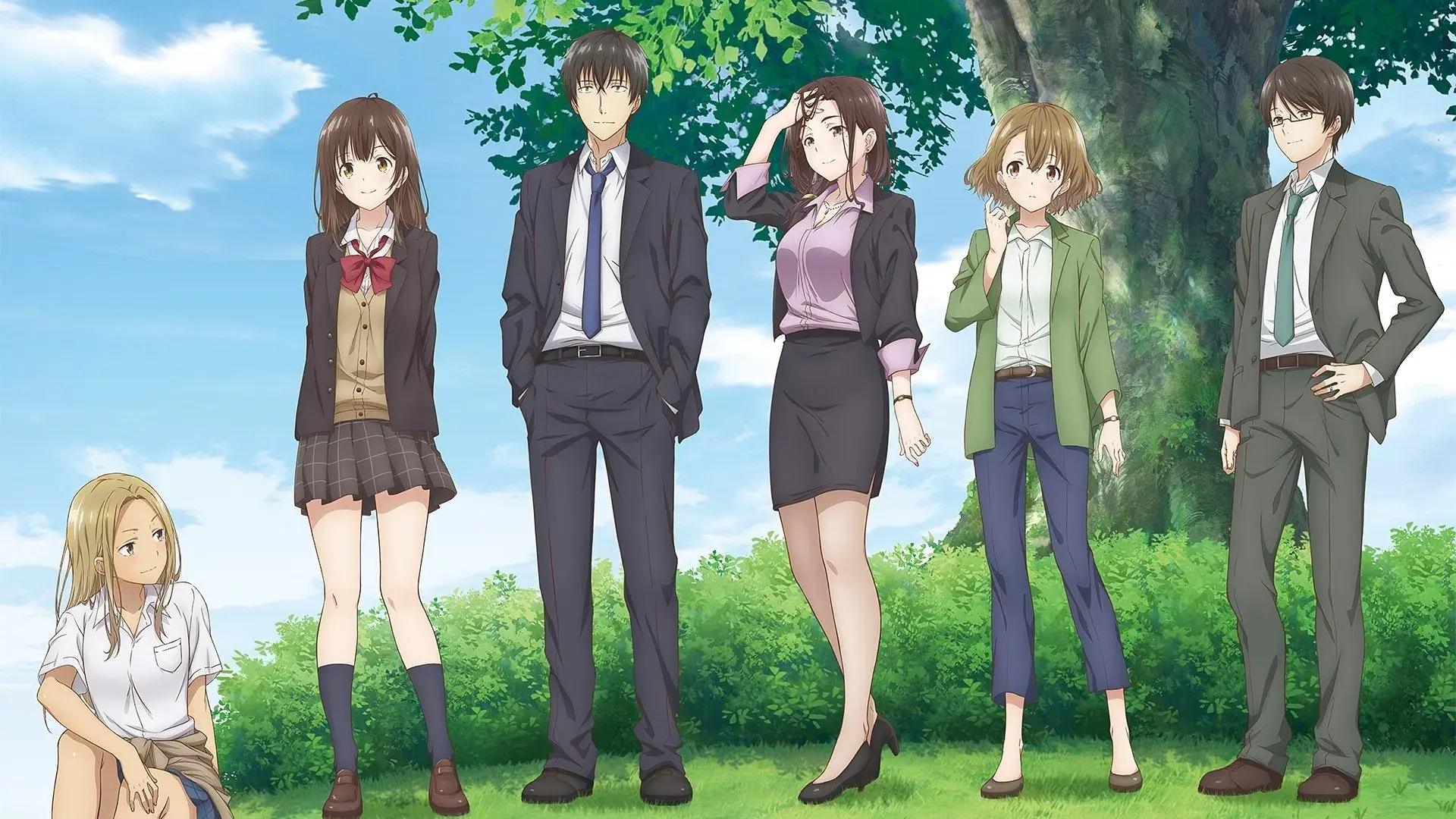 Higehiro: After Being Rejected, I Shaved and Took in a High School Runaway backdrop