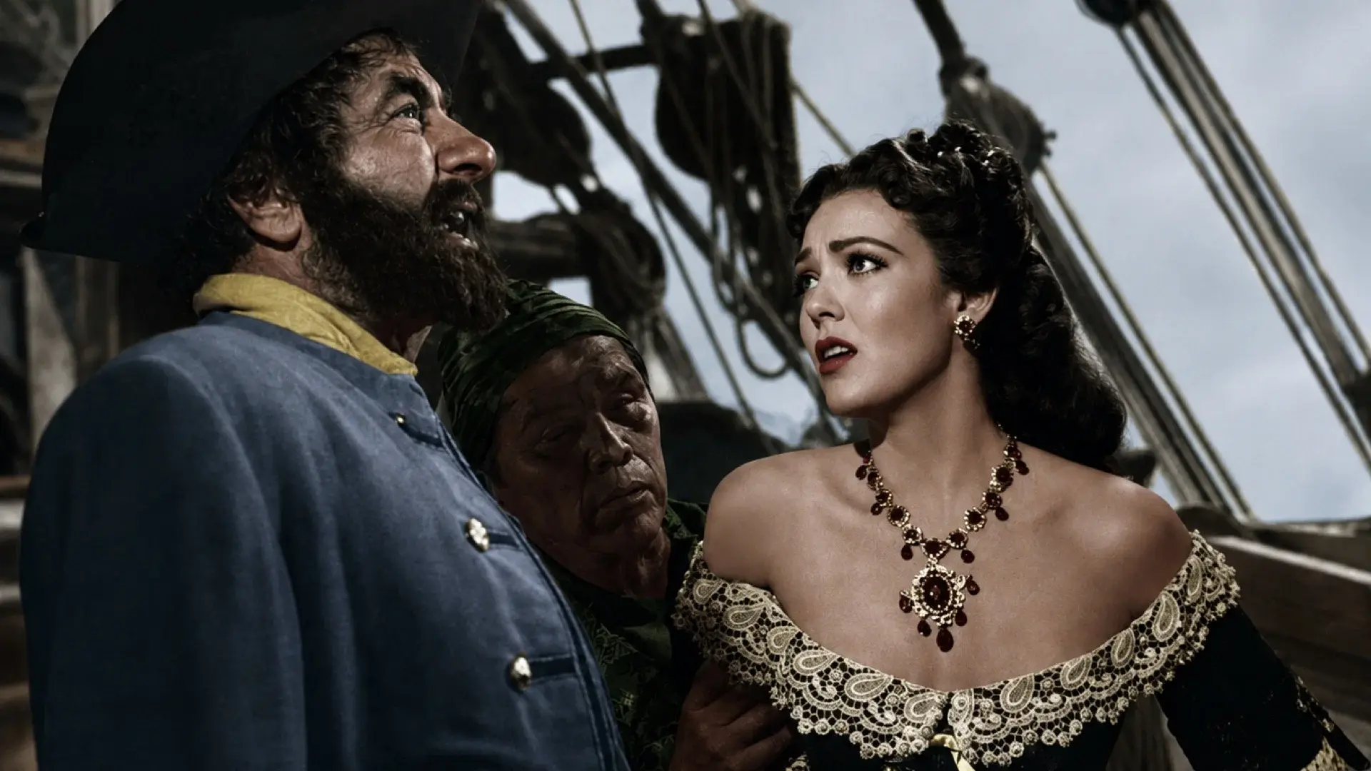 Blackbeard, the Pirate backdrop