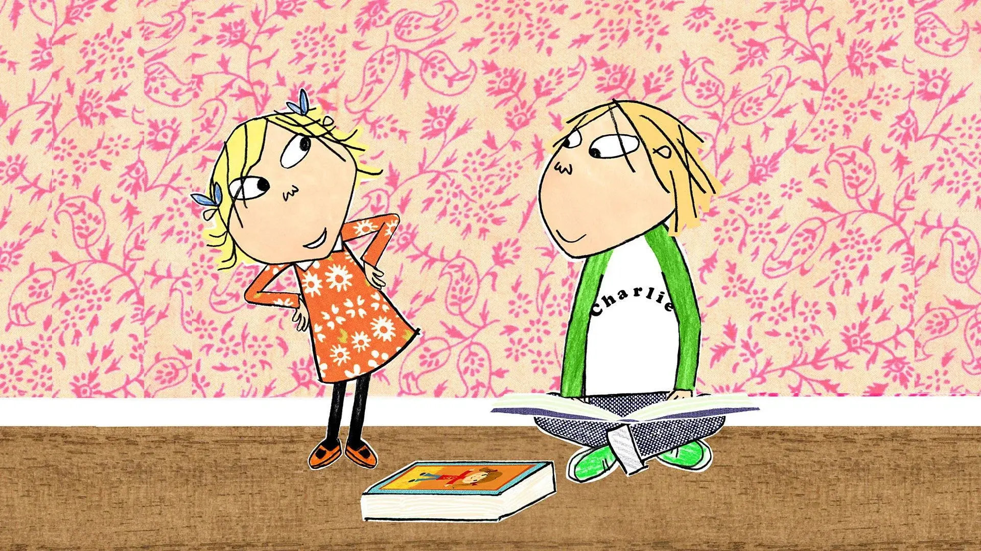 Charlie and Lola backdrop