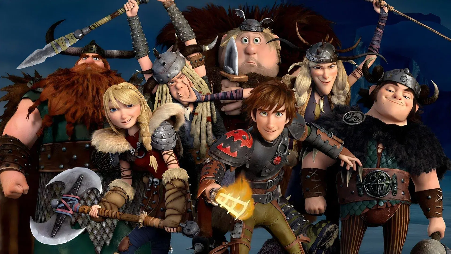Dragons: Race to the Edge backdrop