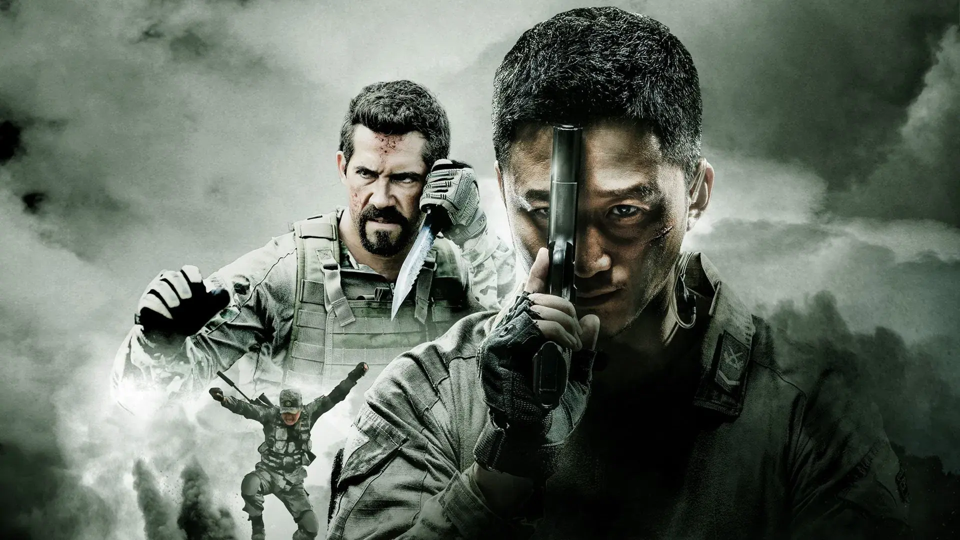 Wolf Warrior backdrop